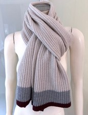 Gran Sasso Schal Beige Grau