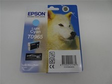 Original Epson C13T09654010 / T0965 Tintenpatrone light cyan für Epson R 2880 