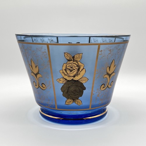 Schwere bohemia glas schale - bohemia,