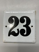 Emailschild Hausnummer 23 DDR