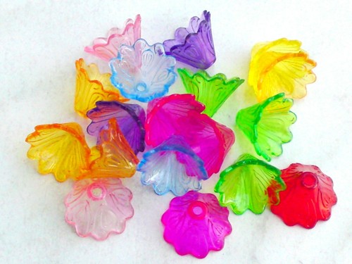 Acryl kelche perlen - acryl,