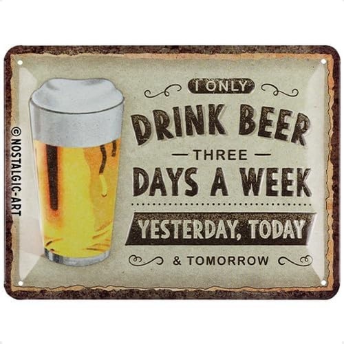 Nostalgic art blechschild - -,