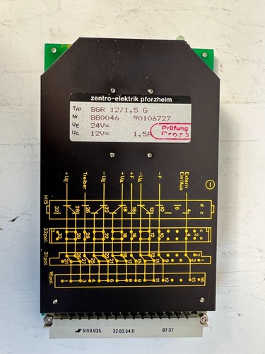 Zentro elektrik sgr 5g - sgr, 12/1,5g