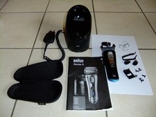 Braun Serie 9 Rasierer (defekt).Reinigungsstation, Etui, Kabel,Typ 5791