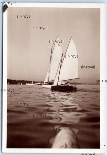 Segelboote 1935 auf - der,