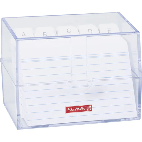 Karteibox mit karteikarten - karteibox,