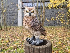 Figur Eule Uhu Skulptur Vogel