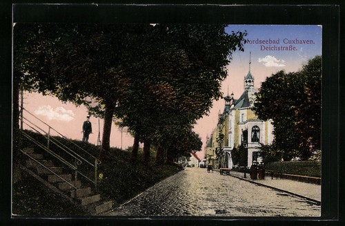 Cuxhaven deichstraße mit - deichstraße,