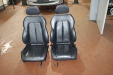 Mercedes SLK R 170 Mopf Sitze "Special Edition" Echtleder schwarz Top