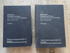 Gerathewohl: Reinsurance - Principles and Practice Vol. I & II gebraucht gut erh