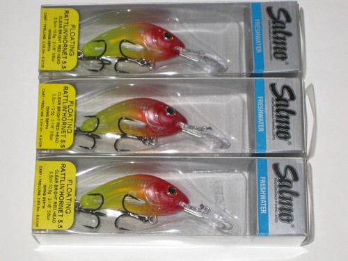 Salmo rattlin hornet - salmo, red