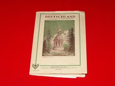 Deutschland mit Autokarte von Sachsen D.R.G.M. alte Karte Sammler Dachbodenfund