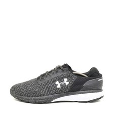 Under Armour Herren Charged Sportschuh Schwarz Weiß Cushioning Laufschuh EU 44.5