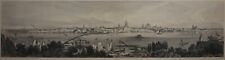 Köln - Panorama de Cologne - Seltenes, großes Panorama von Lange / Poppel - 1840