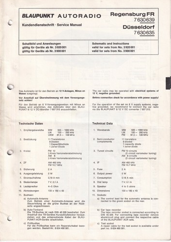 Service manual anleitung - service, für