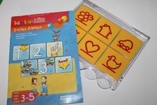 BAMBINO LÜK KASTEN + HEFT ERSTES ZÄHLEN ÜBUNGSHEFT 1 in 4 SPRACHEN 3-5 JAHRE AGE