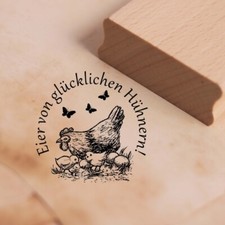 Motivstempel Eier von