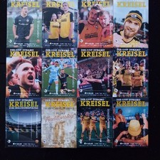 12 Fußballprogramme Kreisel Dynamo Dresden 2024/25