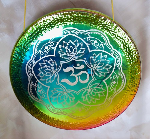 Neusilber gong symbol - gong,
