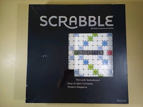 Scrabble deluxe edition - scrabble,