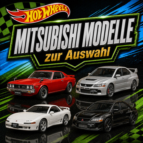 Hot wheels mitsubishi modelle - hot,
