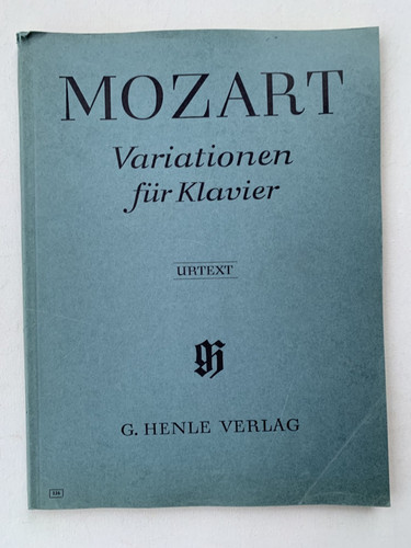 Noten mozart variationen - noten.,