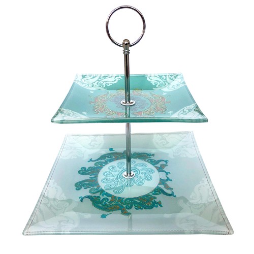Etagere aus glas zum servieren - zum,