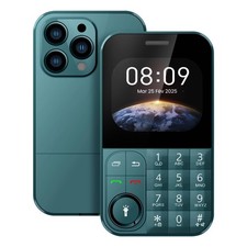 Avizar, Tastenhandy 2,01" Display Dual-SIM Curve-Design, Dunkelgrün