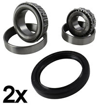 2x Radlager Satz f. Alko Achsen ungebremst gebr. 1636 1637 Simmering Anhänger