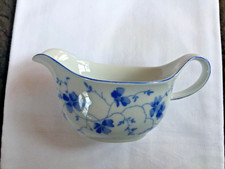 Arzberg Blaublüten Buttersauciere klein Mini Sauciere Bodenmarke Schreibschrift