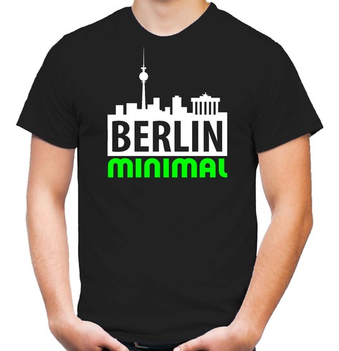 Minimal berlin shirt - t-shirt, |