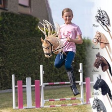 HKM Hobby Horse Steckenpferd + Trense und Zügel
