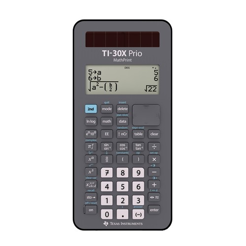 Texas prio mathprint - ti, x