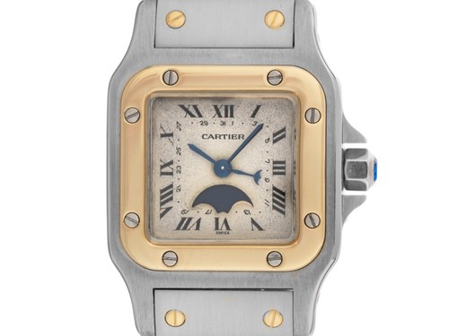 Cartier santos mondphase - pm,