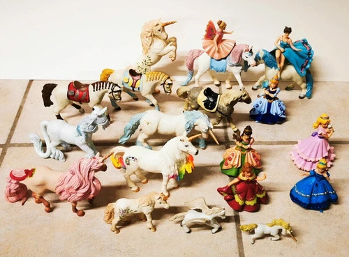 Konvolut pvc figuren 13 - 20,