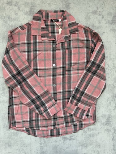 Damen flanellhemd kariert - flanellhemd, rosa