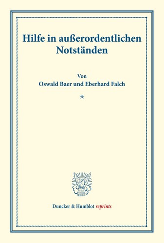 Hilfe außerordentlichen - in,