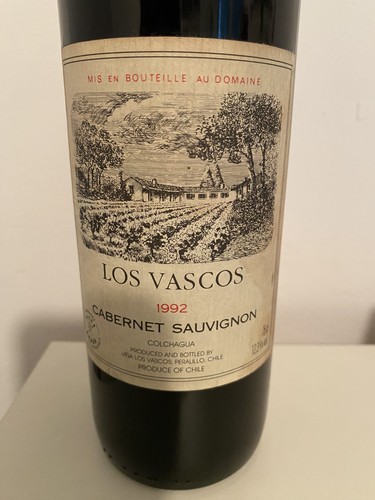 Los vascos 1992 rotwein - vascos,