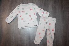 ❤Baby Club Mädchen Outfit: Sweat-Pullover & Thermo-Leggings Gr.86 bunte Katzen❤