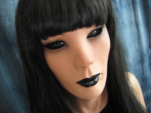 Latexmaske dark vanessa - latexmaske,