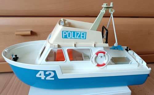 Playmobil konvolut polizeiboot - konvolut,