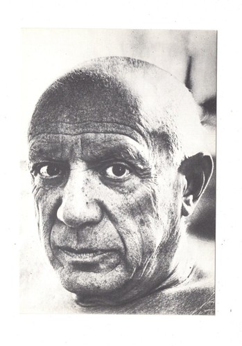 Ansichtskarte pablo picasso - ansichtskarte, /