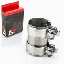 Double clamp connector - , pipe