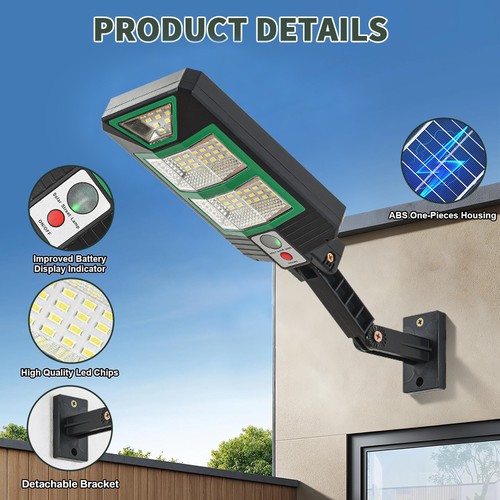 Led solar straßenlampe mit - straßenlampe,