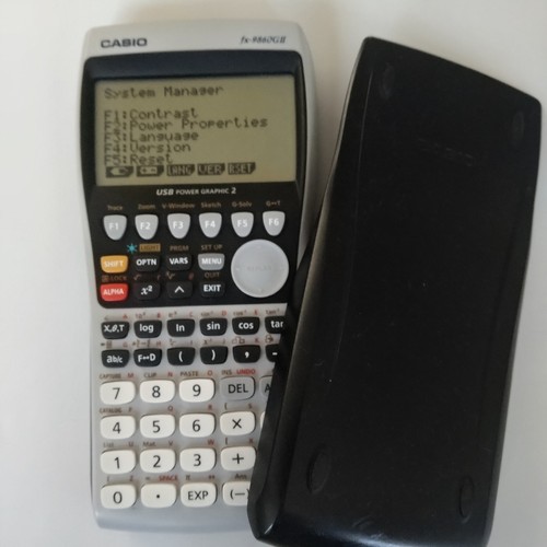 Casio 9860gii grafikrechner - casio,