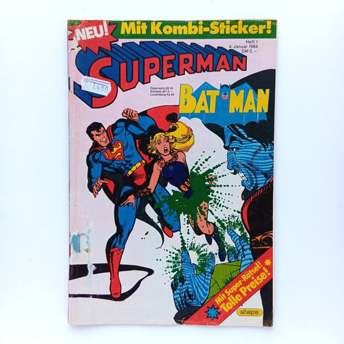 Superman batman heft - batman, (1984)