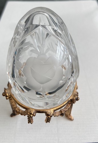 Faberge kristall glas - glas, ei