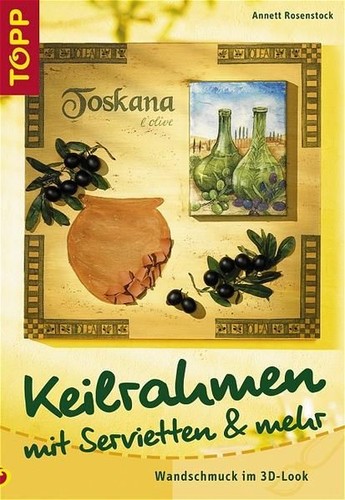 Keilrahmen mit servietten - mit,
