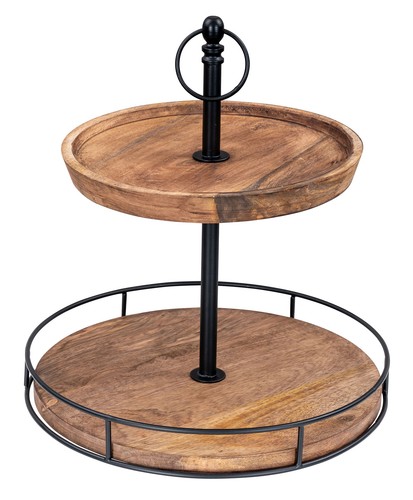 Etagere holz etagen h38cm - etagere, 2