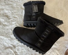 JETTE JOOP !! Stiefel * Boots * schwarz * gefüttert * Gr. 37 * NEU